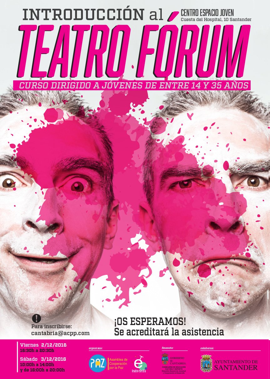 Introducción al Teatro Forum en Espacio Joven de Santander