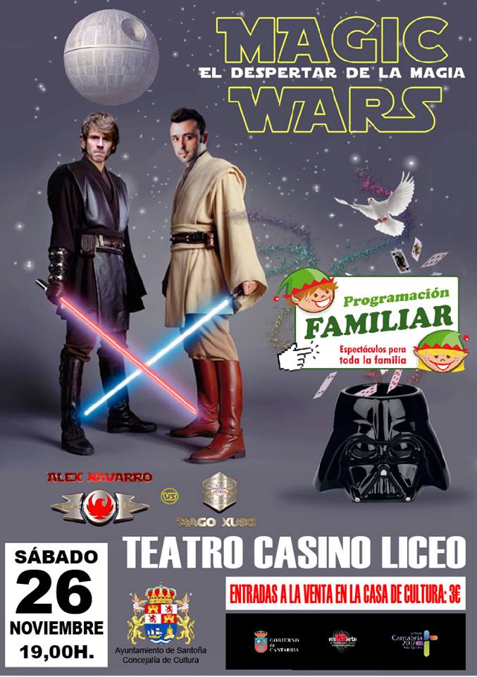 Magia con El Mago Xuso y Alex Navarro en Santoña