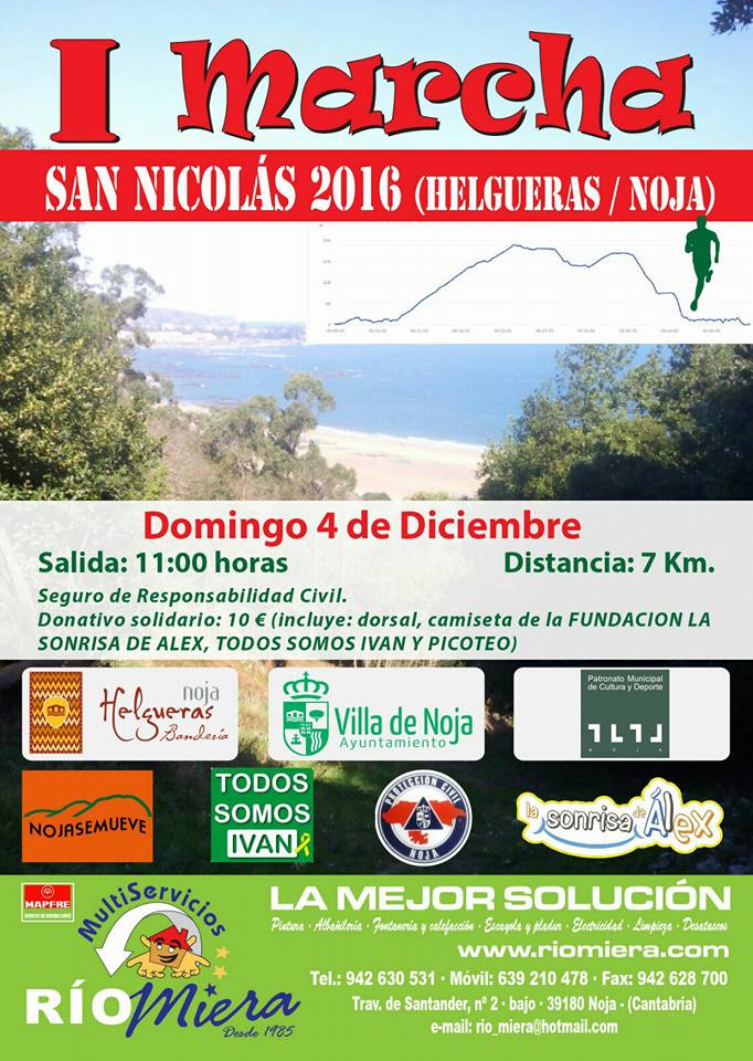 Marcha de San Nicolás en Helgueras 2016