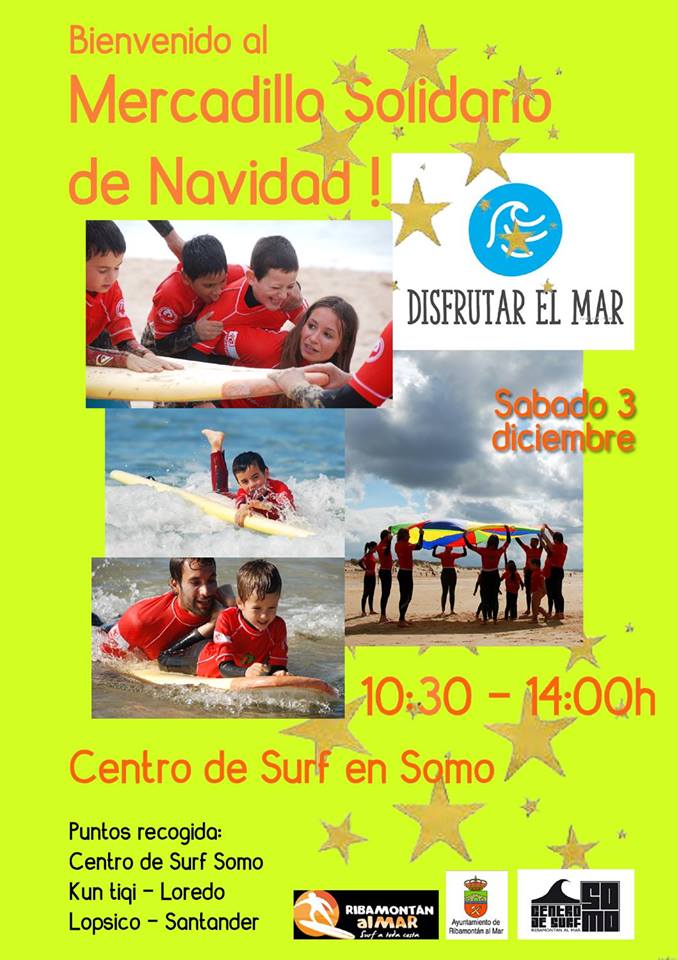 Mercadillo solidario de Navidad en Somo