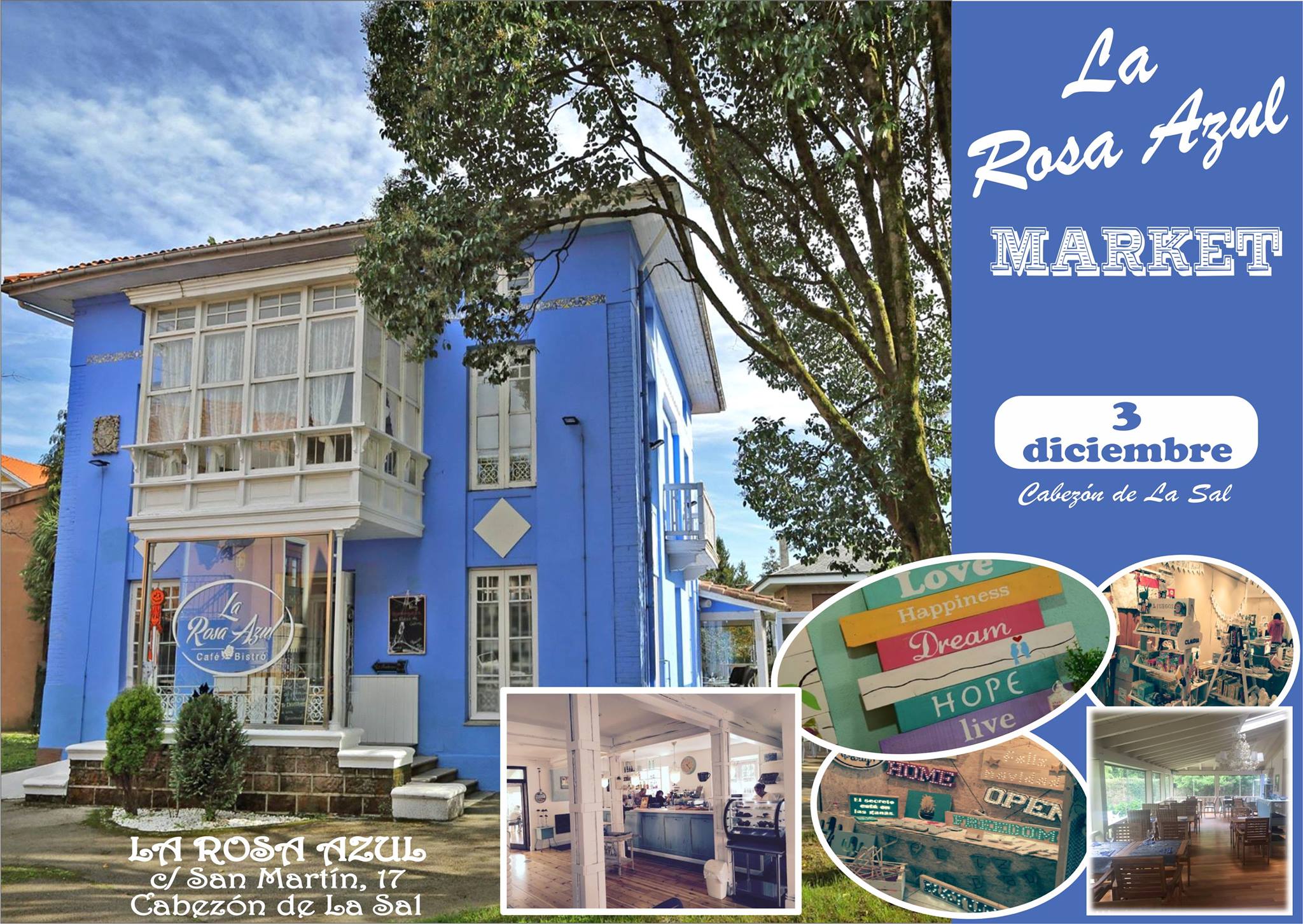 Mercado de Navidad en La Rosa Azul de Cabezón de la Sal