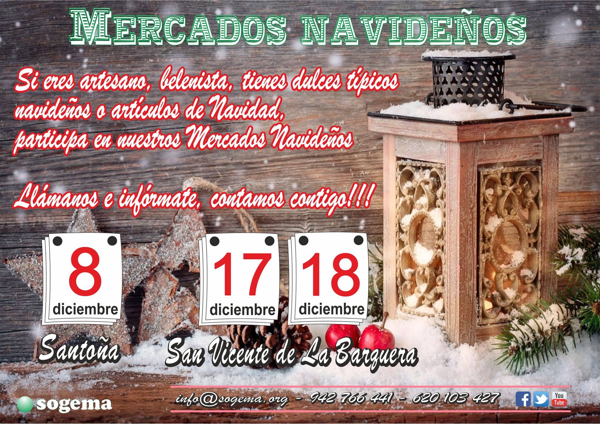 Mercado de Navidad en Santoña 2016