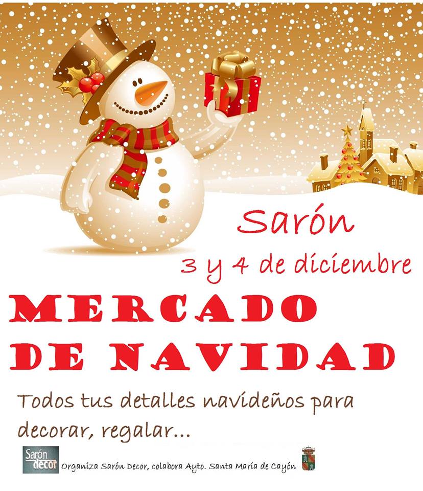 Mercado de Navidad en Sarón