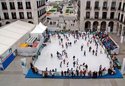 Pista de hielo de Navidad en Santander