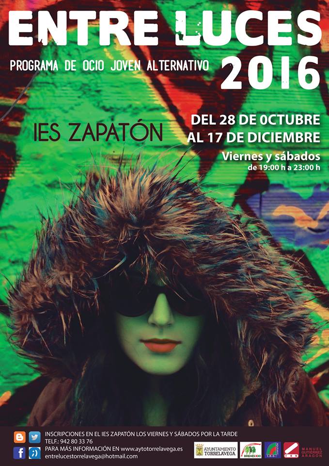 Programa de ocio joven Entre Luces en Torrelavega