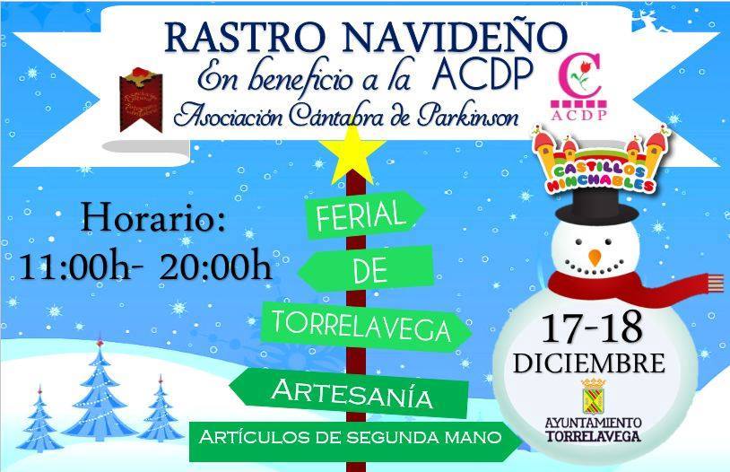 Rastro, mercado de Navidad en Torrelavega 2016