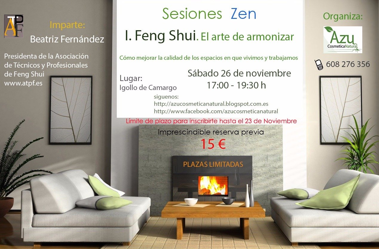 Sesiones Zen. I. Feng Shui en Igollo de Camargo
