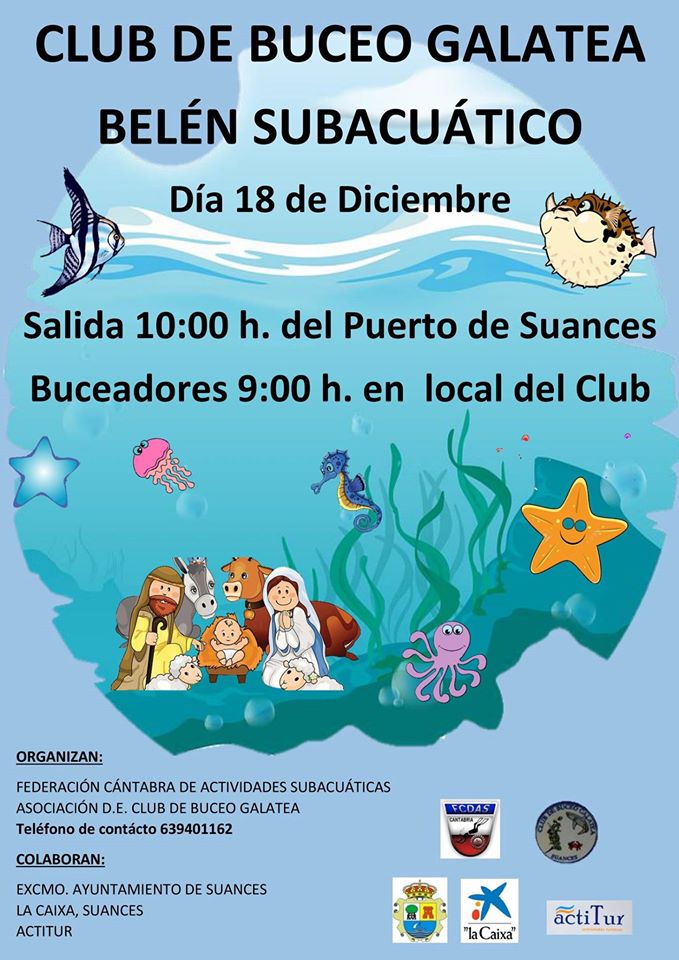 Belén Bajo el agua en Suances