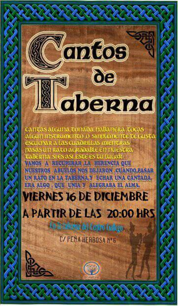 Cantos de Taberna en el Centro Gallego de Santander