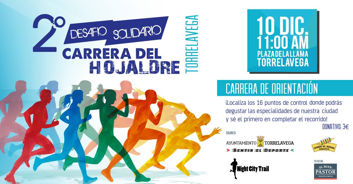 Carrera del Hojaldre, 2º desafio solidario en Torrelavega