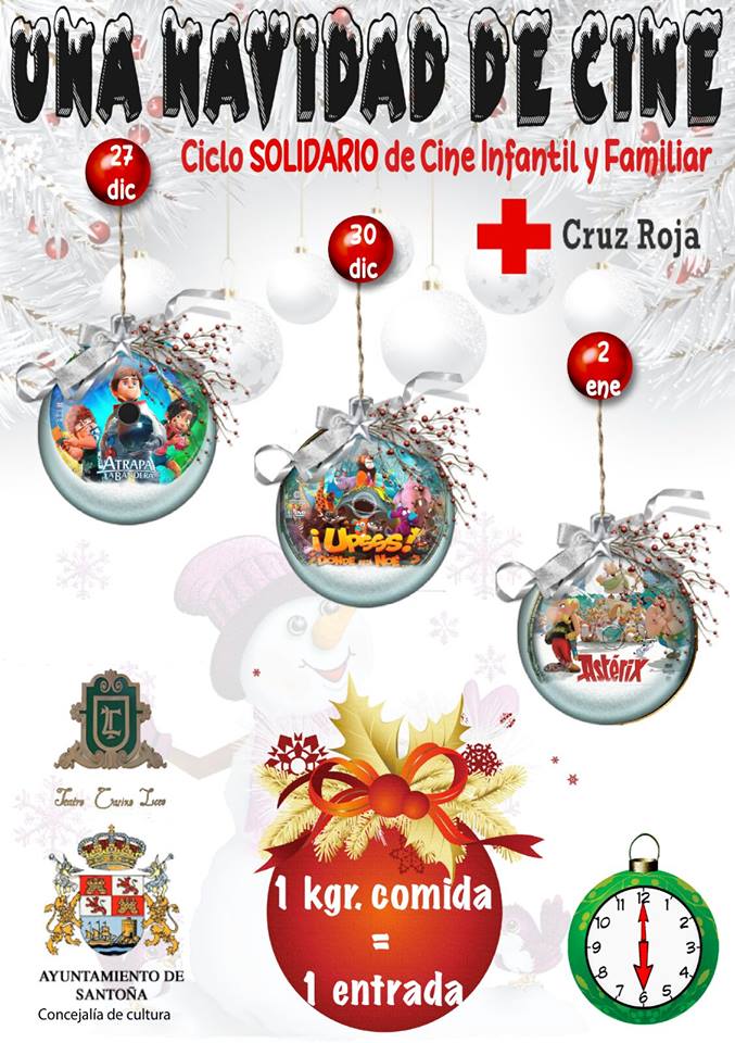 Cine infantil solidario en Santoña