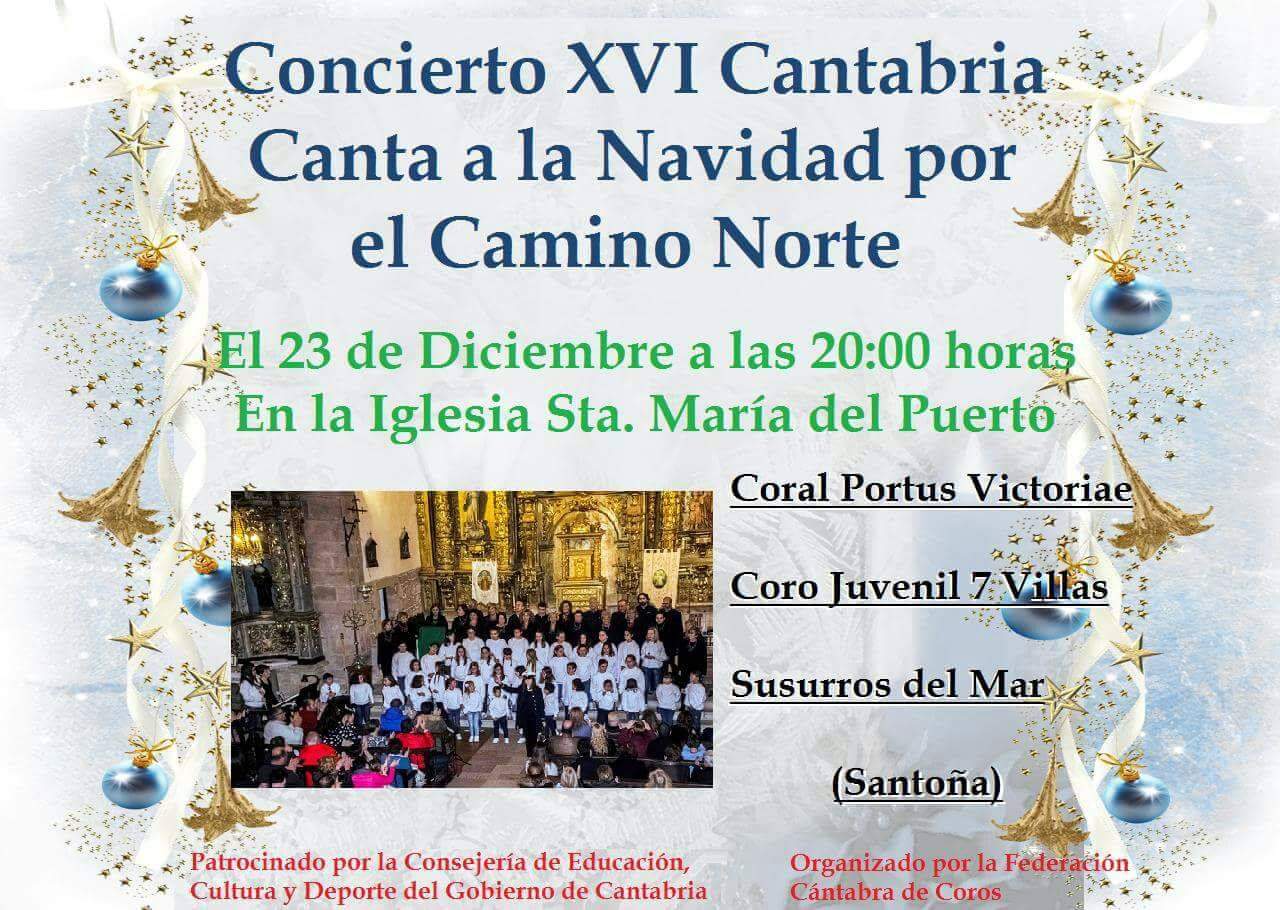 Concierto Cantabria Canta a la Navidad en Santoña
