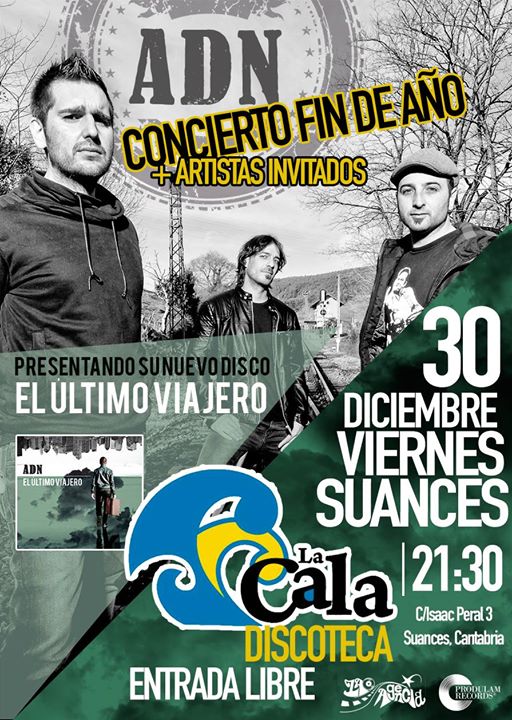 Concierto de ADN en La Cala de Suances