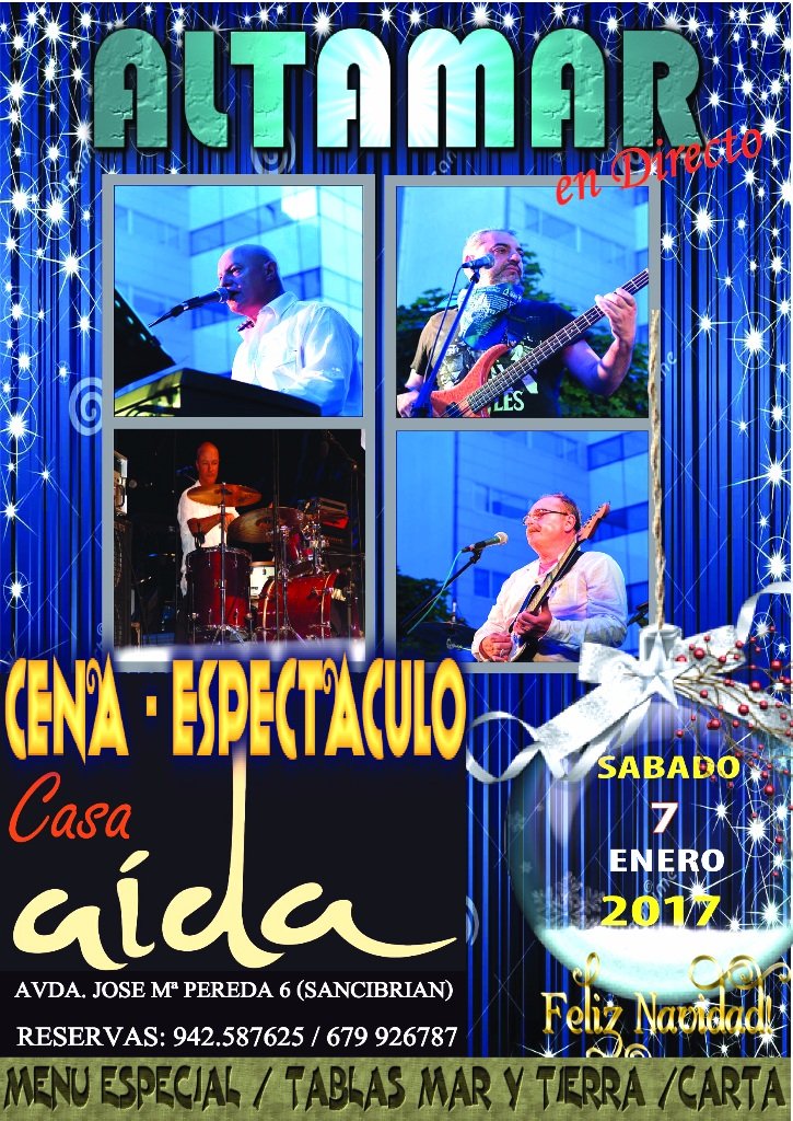 Concierto de Grupo Altamar en Casa Aída de Sancibrián