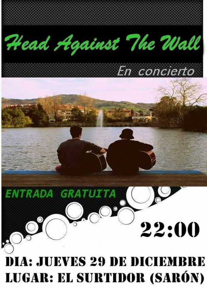 Concierto de Head Against The Wall en el Surtidor de Sarón