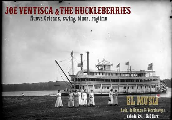 Concierto de Joe Ventisca y The Huckleberries en el Musli de Torrelavega