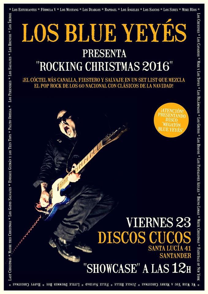 Presentación del nuevo disco de Los Blue Yeyés en Discos Cucos de Santander