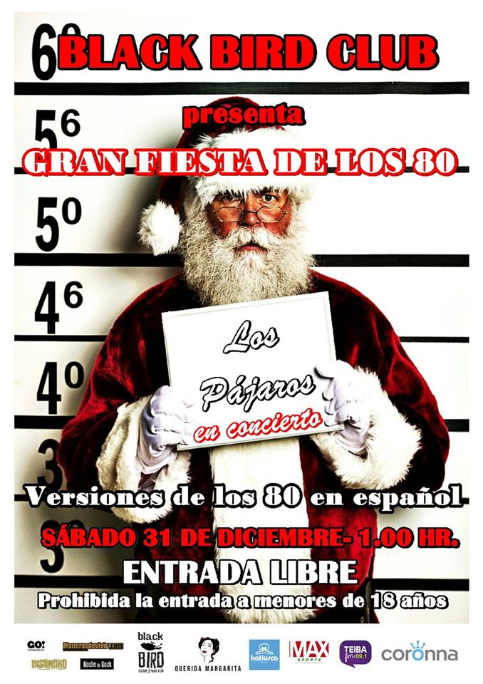 Concierto de Los Pájaros en el Black Bird de Santander