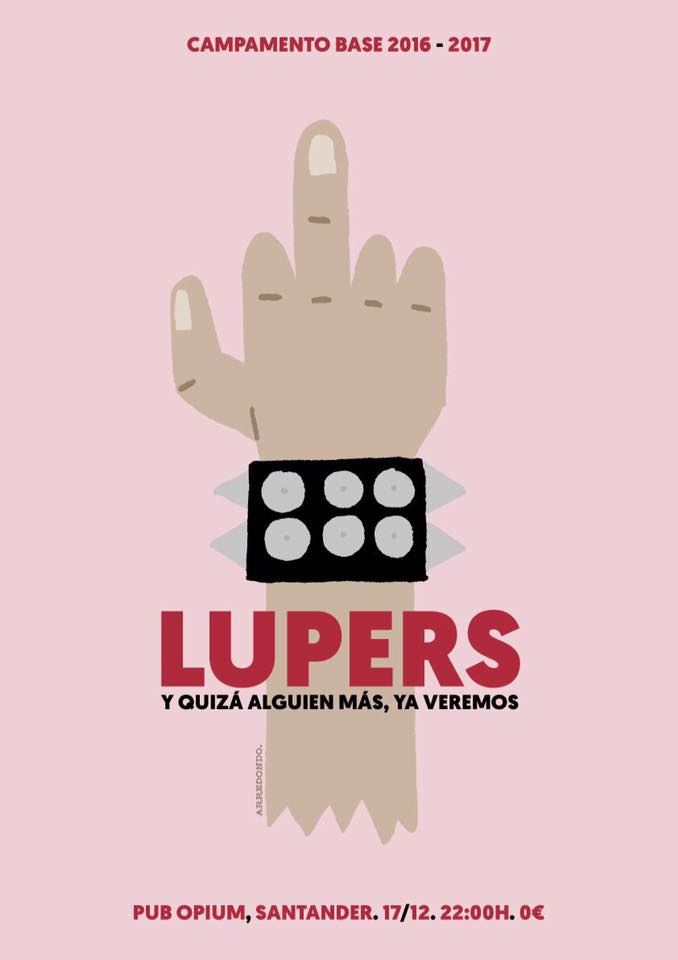 Concierto de Lupers en el Opium de Santander