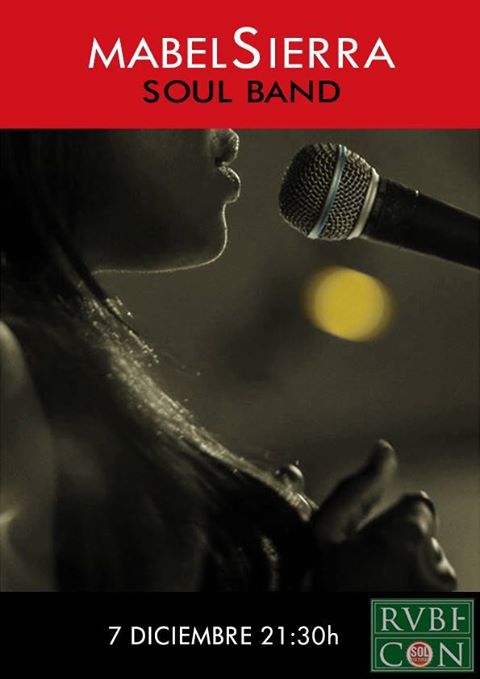 Concierto de Mabel Sierra Soul Band en el Rvbicón de Santander