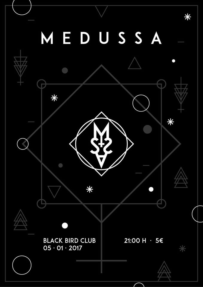 Concierto de Medussa en el Black Bird de Santander