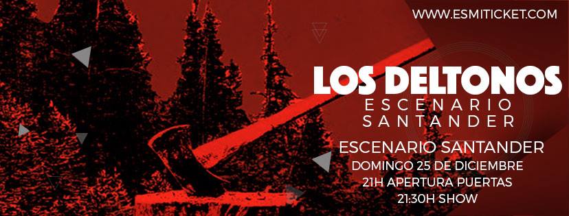 Concierto de Navidad de Los Deltonos en Escenario Santander