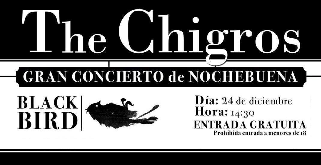Concierto de The Chigros en el Black Bird de Santander