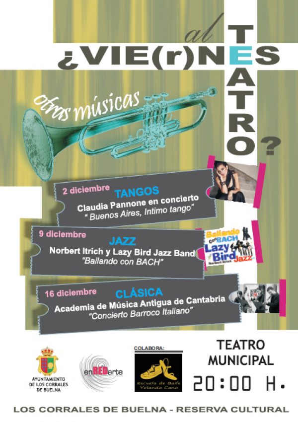Concierto en el teatro de Los Corrales de Buelna