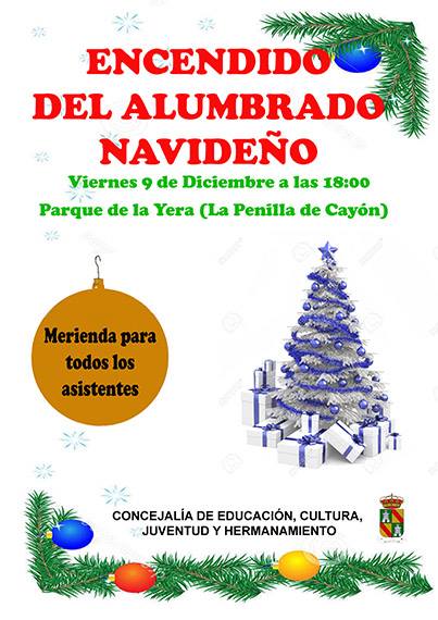 Encendido de Luces de Navidad en La Penilla de Cayón