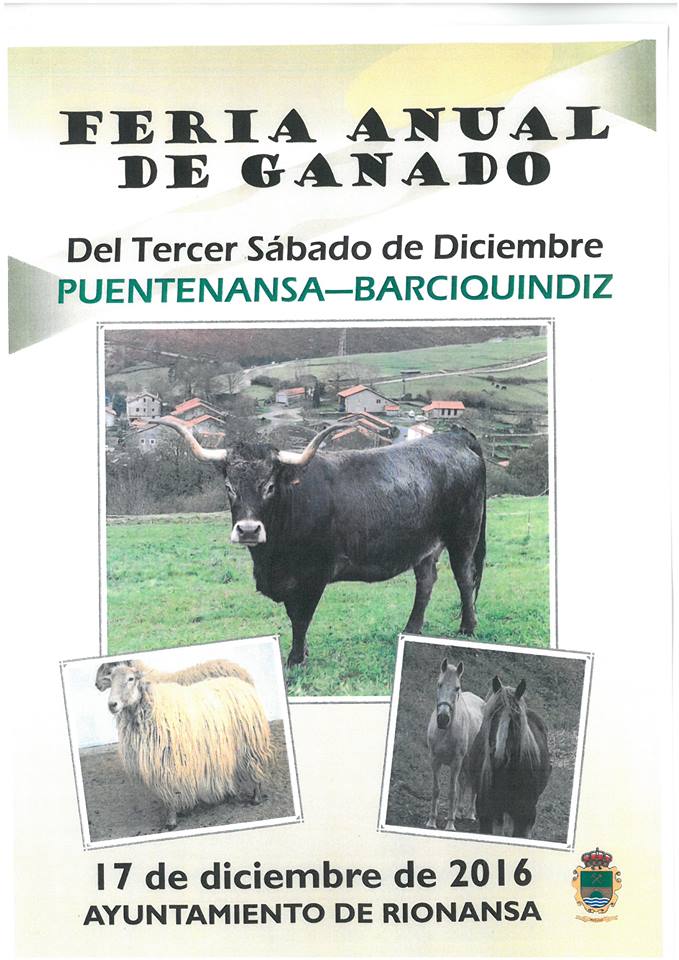 Feria Anual de Ganado en Puentensa 2016