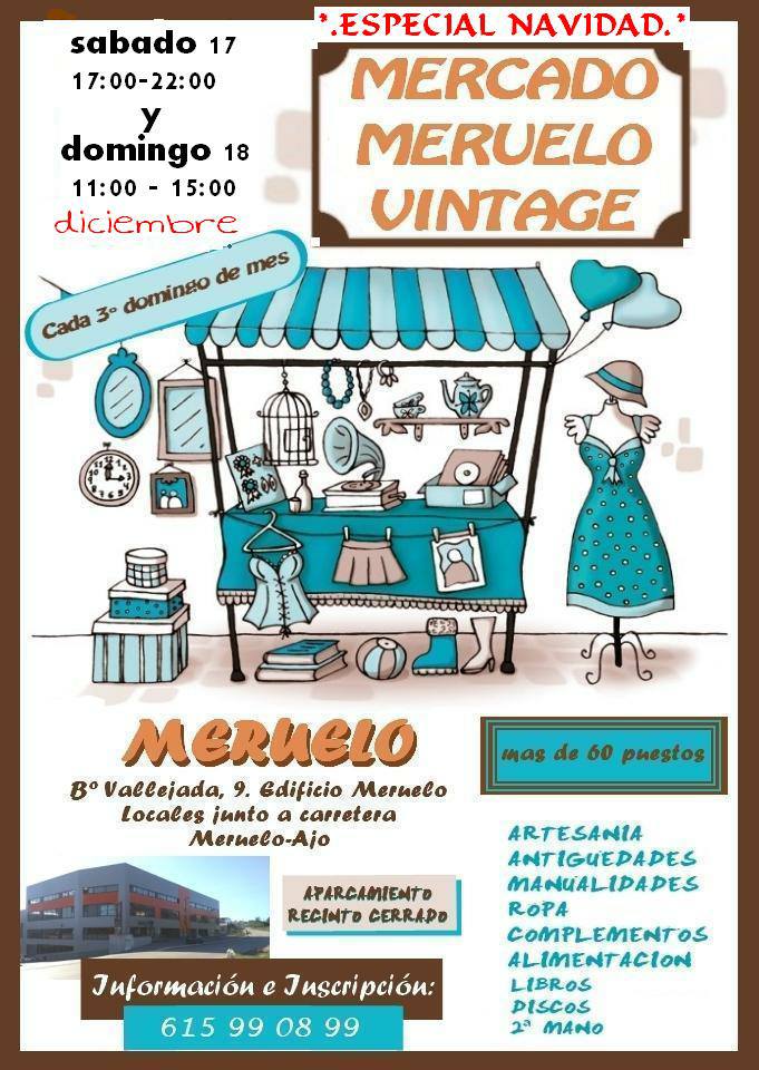 Mercado Vintage especial de Navidad en Meruelo