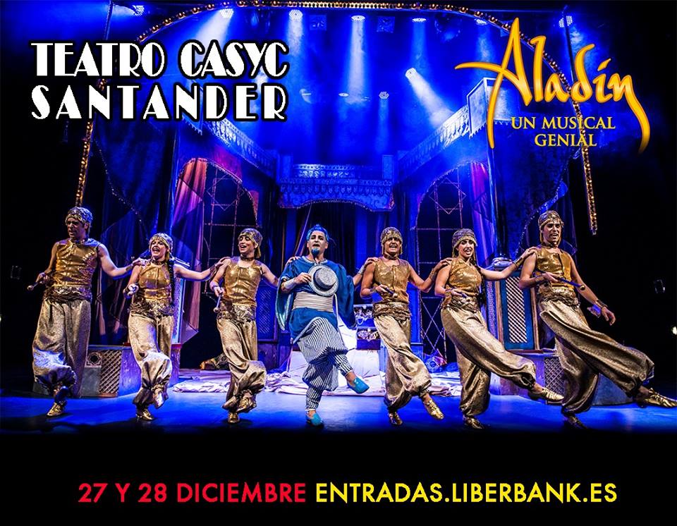 Musical Aladín en el Casyc de Santander