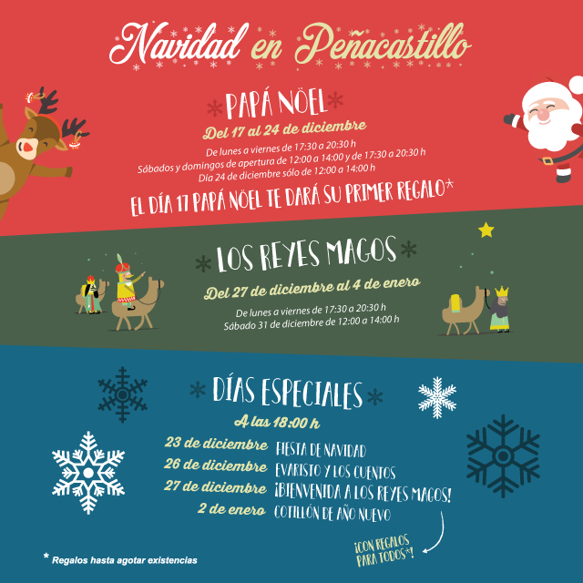 Navidad en el centro comercial Peñacastillo