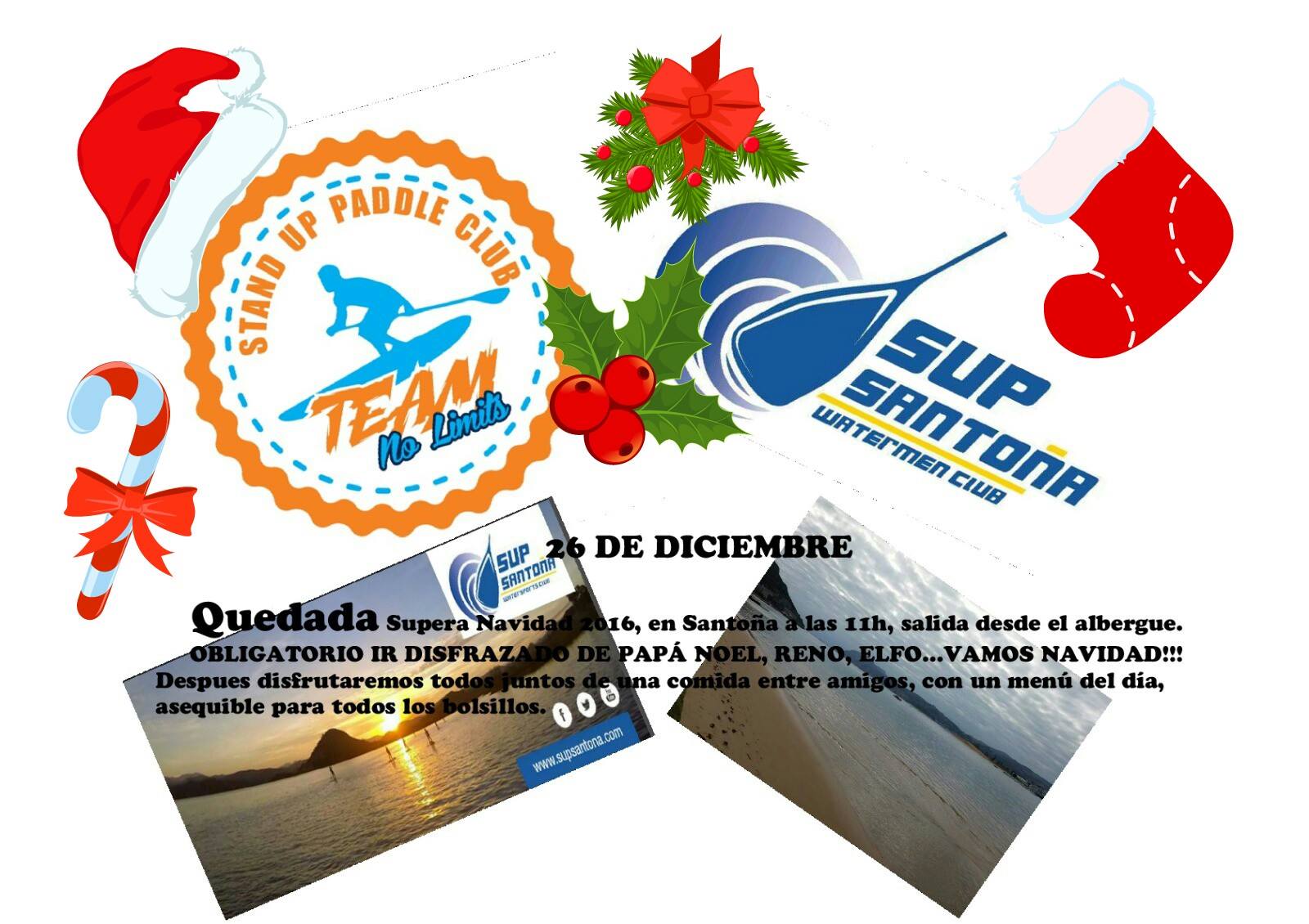 Quedada Sup de Navidad en Santoña