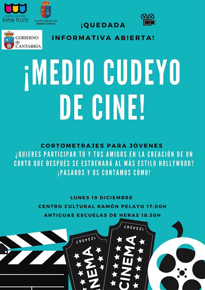 Quedada para Taller de cortometrajes para jóvenes en Heras y Solares