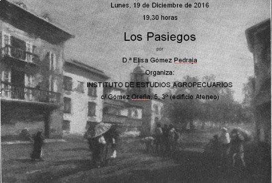 Reunión de estudios del Instituto de Estudios Agropecuarios en el Ateneo de Santander