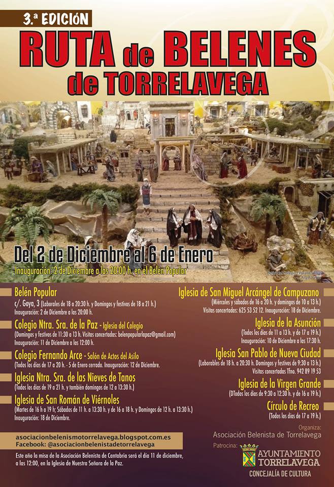 Ruta de los belenes en Torrelavega 2016