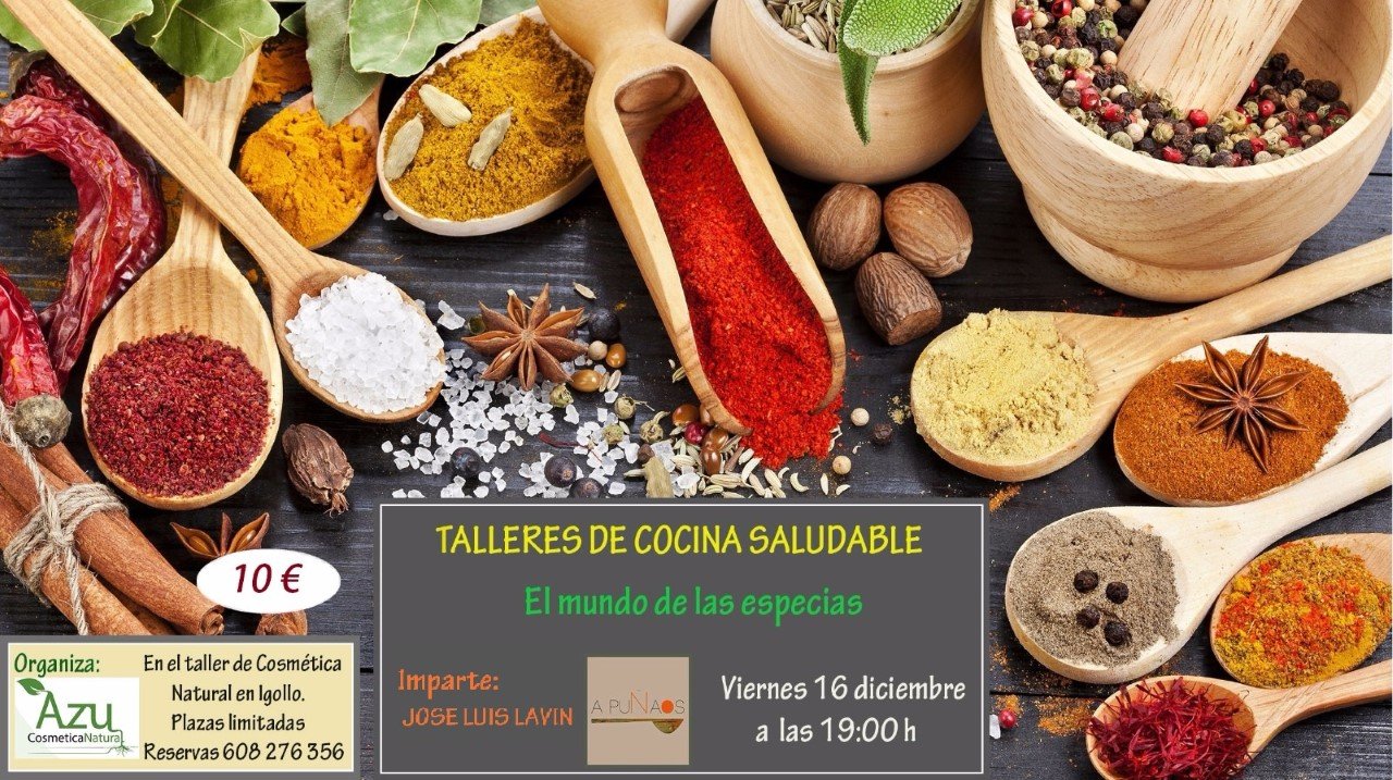 Taller El Mundo de las Especias en Igollo de Camargo