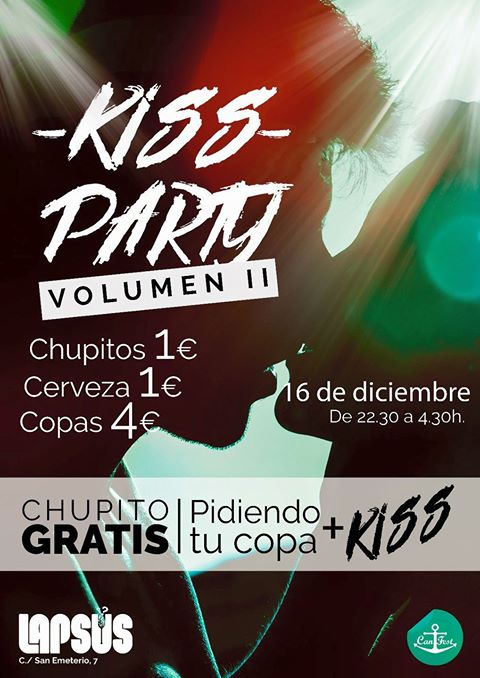 fiesta Kiss Party en el Lapsus de Santander