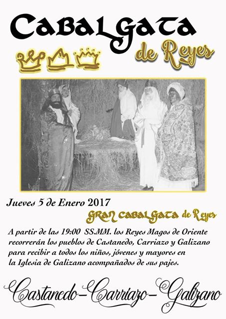 Cabalgata de Reyes de Castanedo, Carriazo y Galizano 2017
