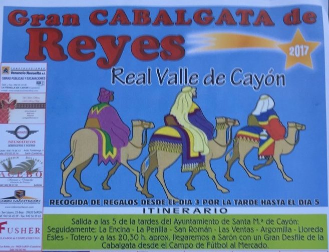 Cabalgata de Reyes de Santa María de Cayón 2017