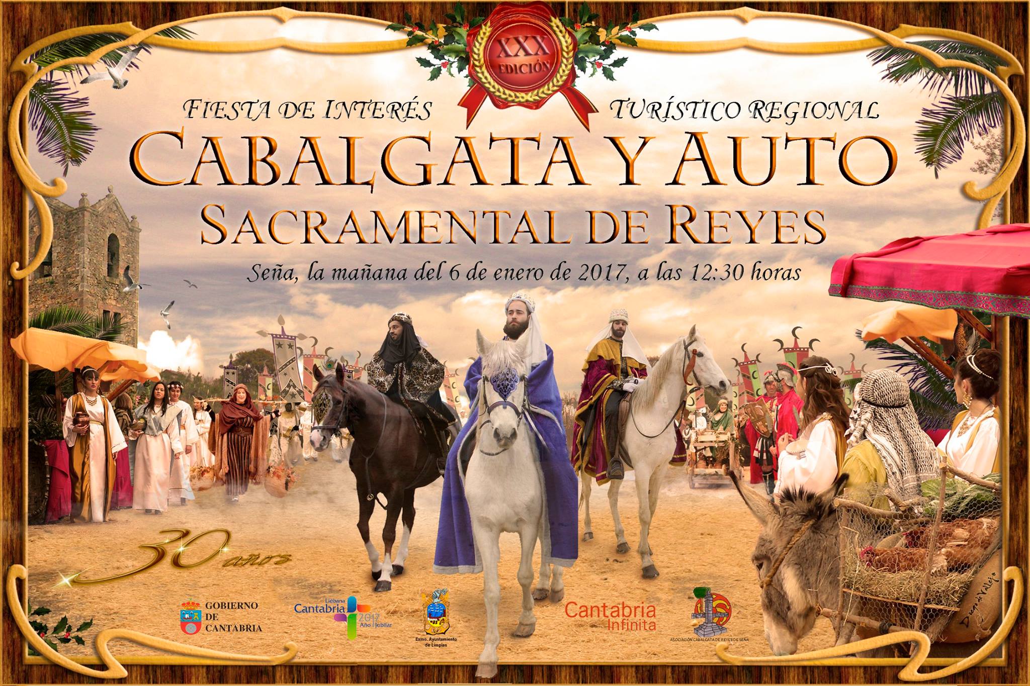Cabalgata de Reyes de Seña y Auto Sacramental 2017