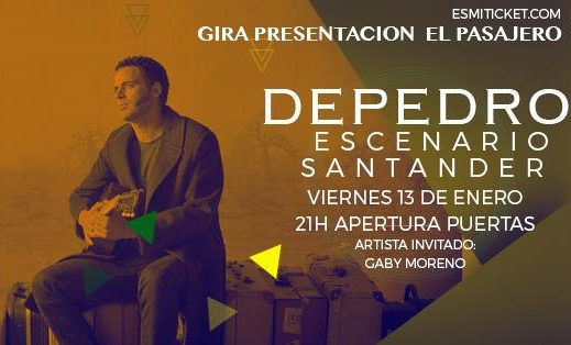 Concierto de DePedro en Escenario Santander