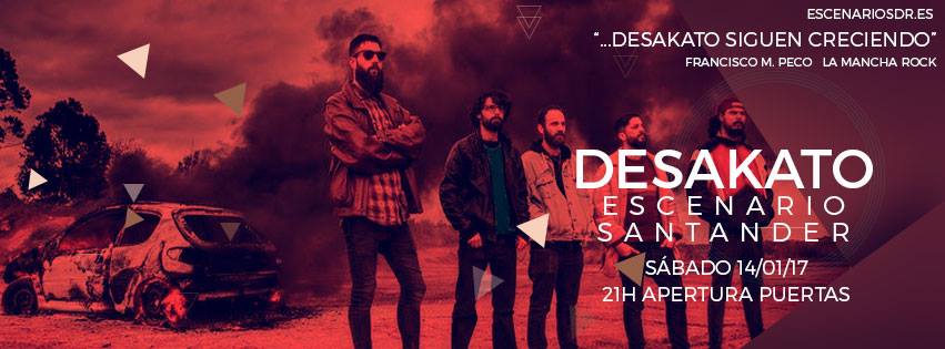 Concierto de Desakato en Escenario Santander