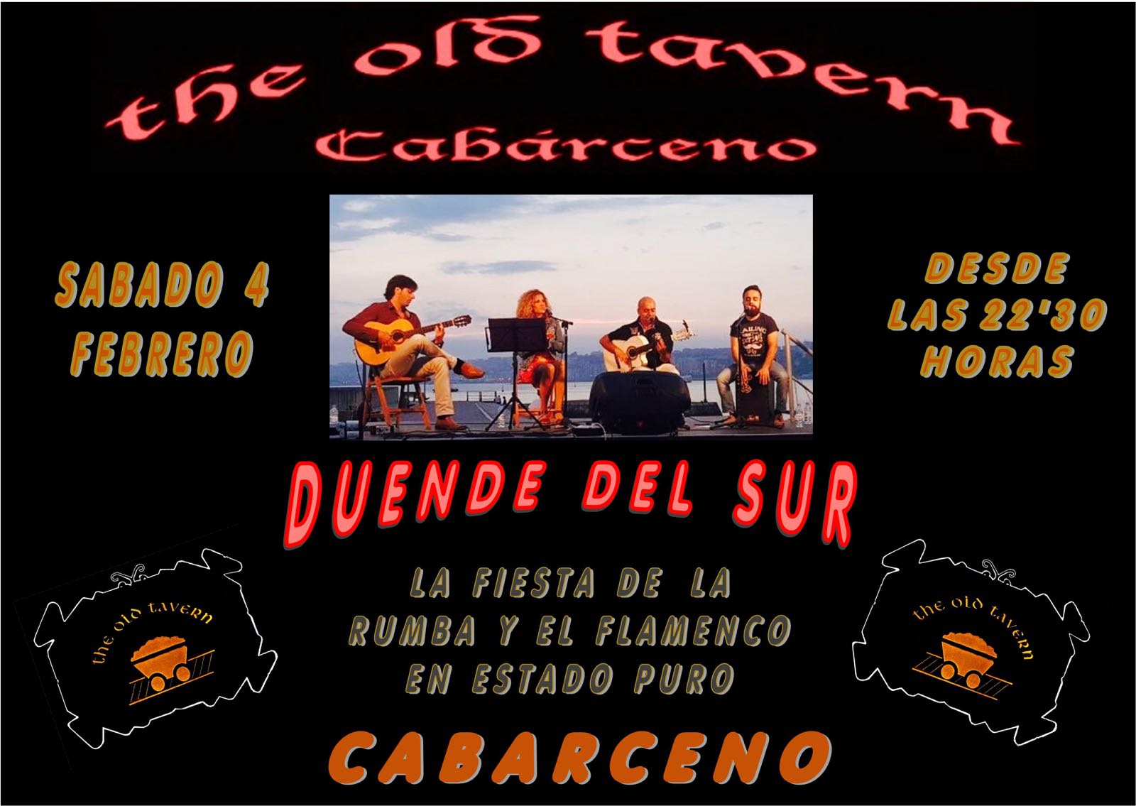 Concierto de Duende del Sur en el Old Tavern de Cabárceno