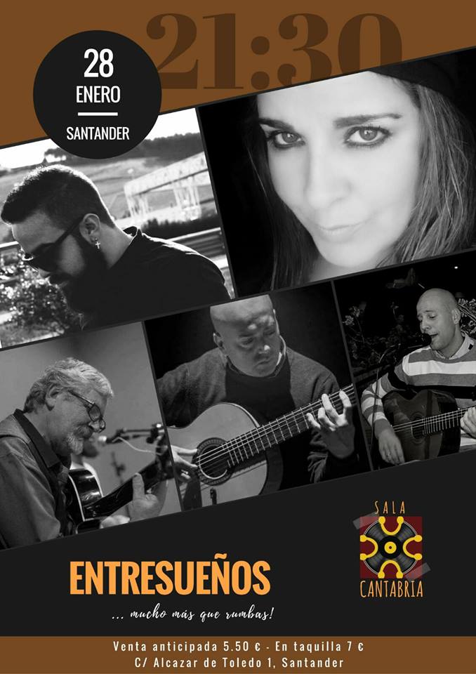 Concierto de Entresueños en la Sala Cantabria de Santander