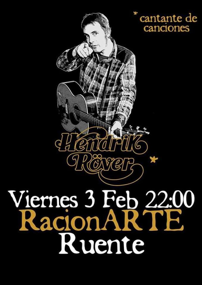 Concierto de Hendrik Rover en RacionArte de Ruente