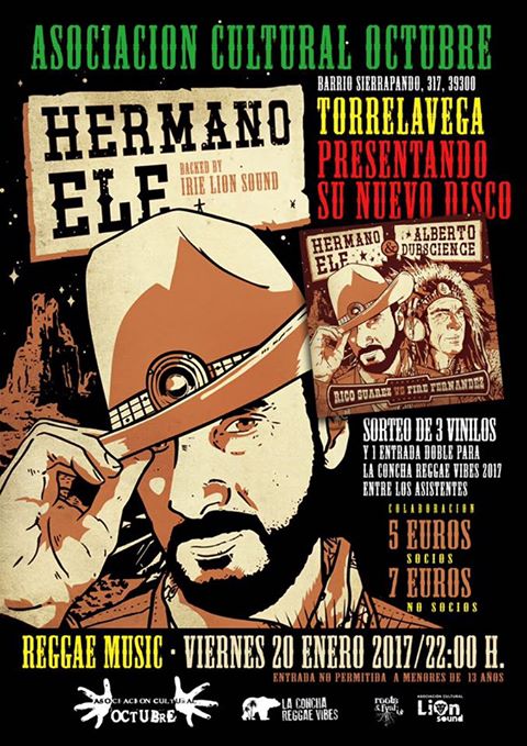 Concierto de Hermano Ele en A.C. Octubre de Torrelavega