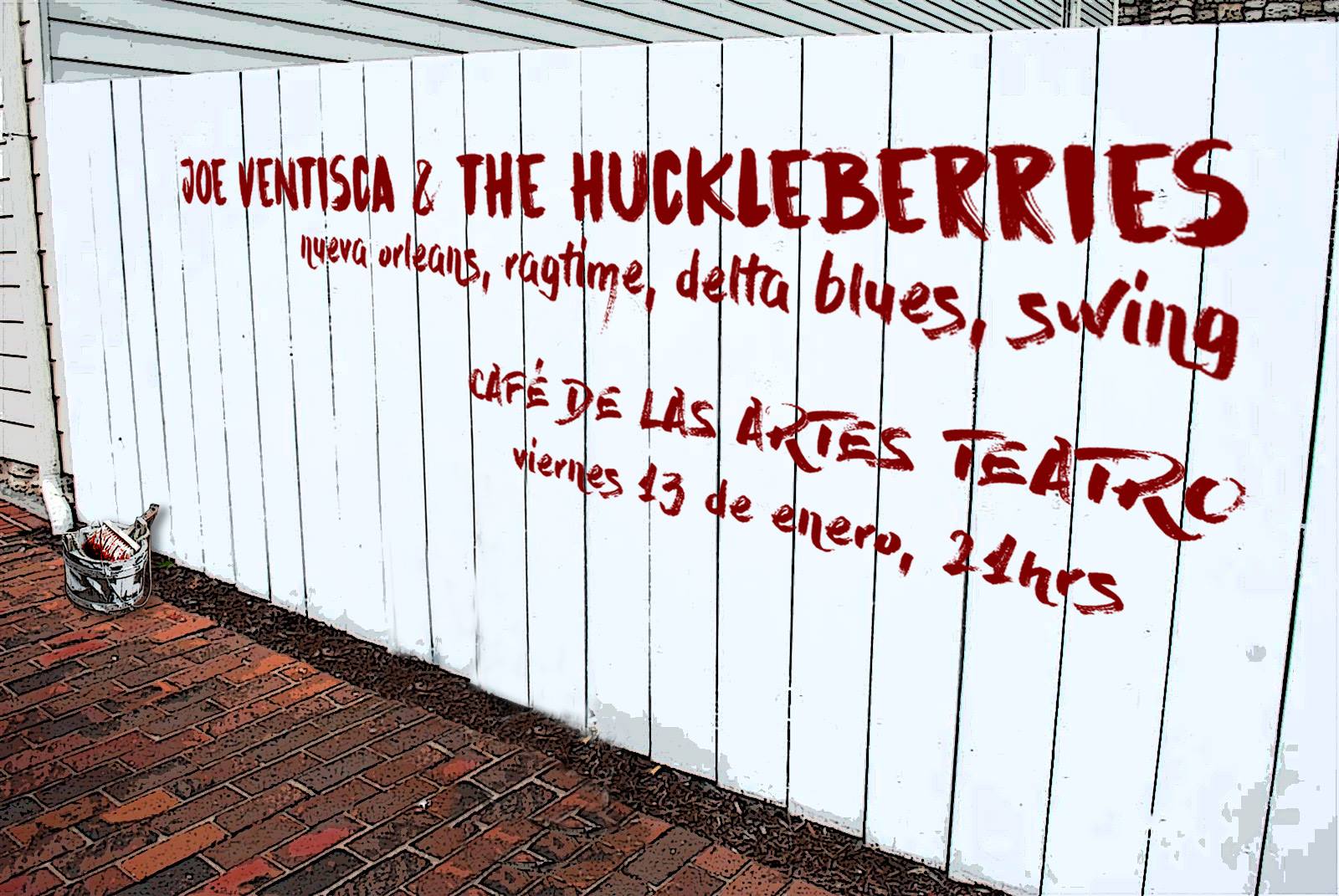 Concierto de Joe Ventisca & the Huckleberries en el Café de Las Artes de Santander