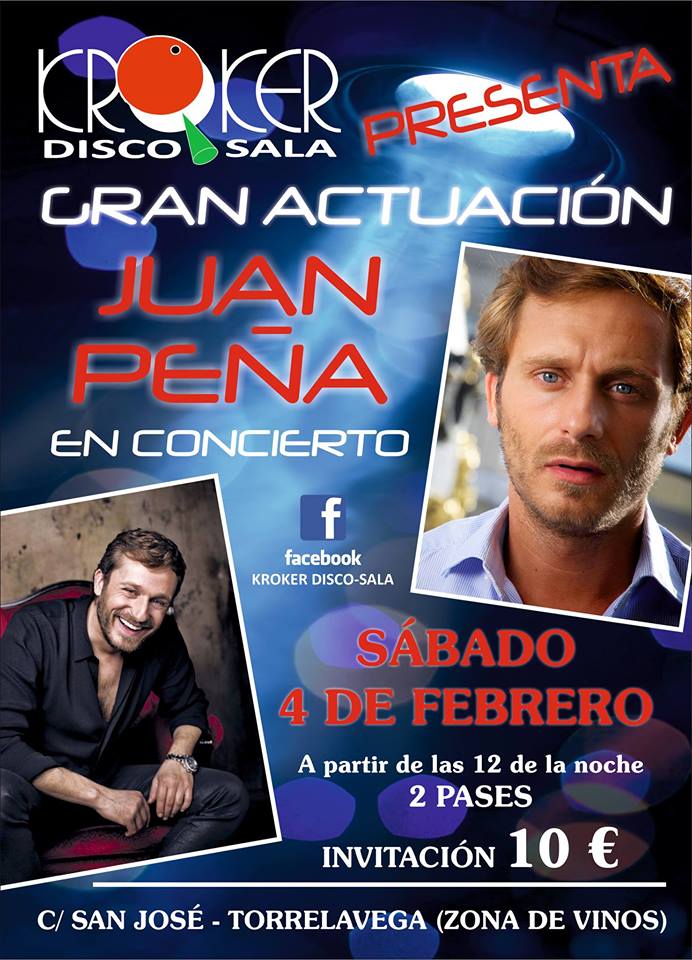 Concierto de Juan Peña en el Kroker de Torrelavega